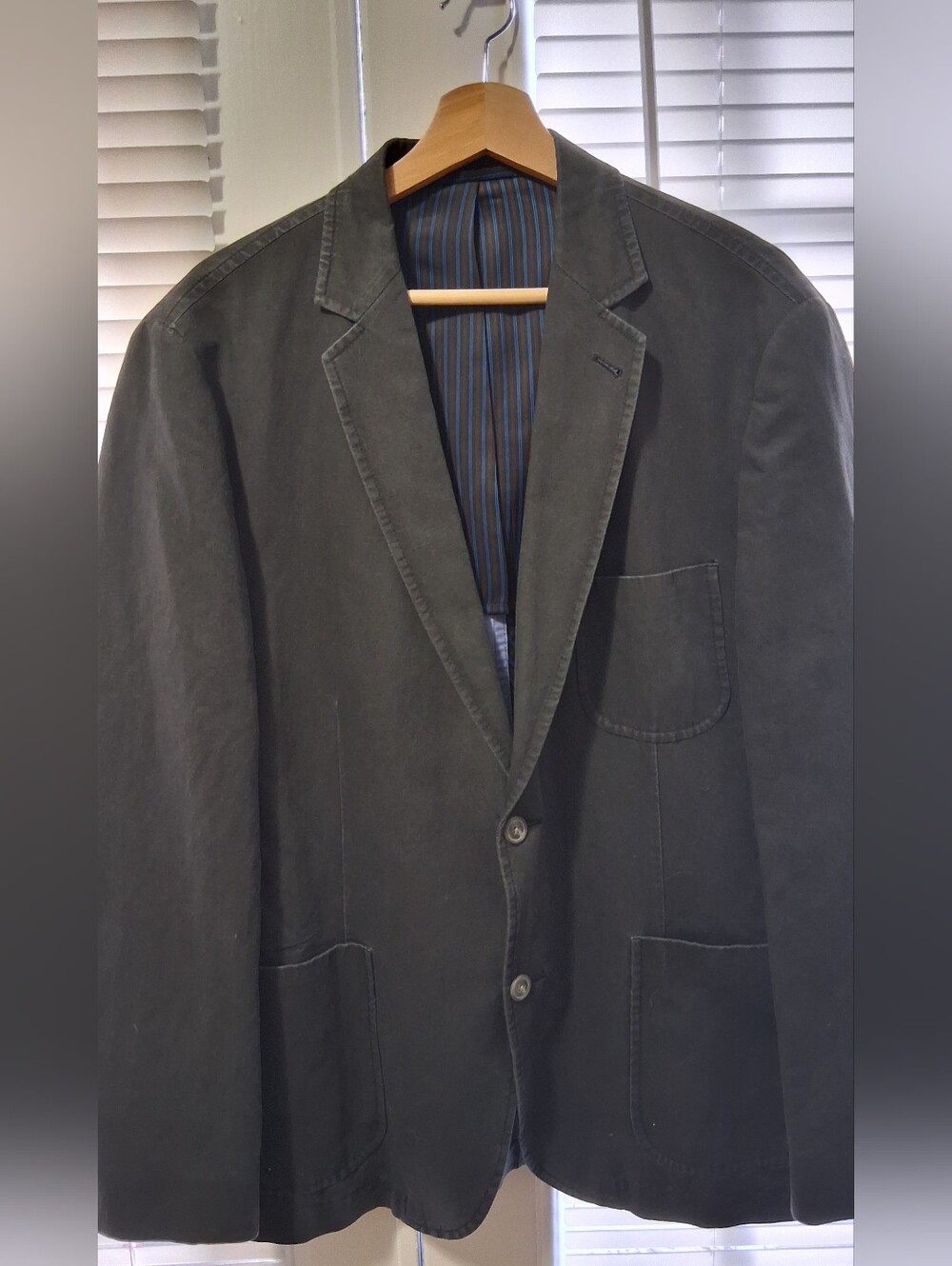 Men's Flynt-Blaine Charcoal Lightweight Jacket - Tailored Casual Blazer